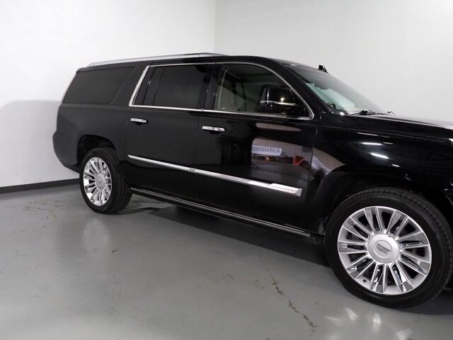 2016 Cadillac Escalade ESV Platinum 4WD *HEADS-UP DISPLAY, NAVIGATION, ADAPTIVE CRUISE, SAEFTY ALERTS, 360 CAMERAS, MOONROOF, LEATHER, CLIMATE/MASSAGE SEATS, HTD STEERING, REAR DVD, BOSE, WIRELSS CHARGING, APPLE CARPLAY Round Rock TX