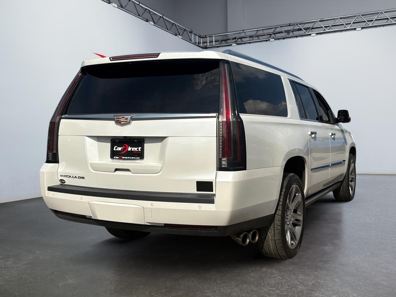 2016 Cadillac Escalade ESV Premium Collection, POWER RUNNING BOARDS, ROOF RACKS, POWER LIFTGATE, BACKUP CAMERA, SUNROOF, HEATED & AC SEATS, POWER 3RD ROW SEATING, HEADS UP DISPLAY, NAVIGATION, BLIND SPOT ALERT, LANE KEEP ASSIST, FORWARD COLLISION ALERT, RIDE IN LUXURY!