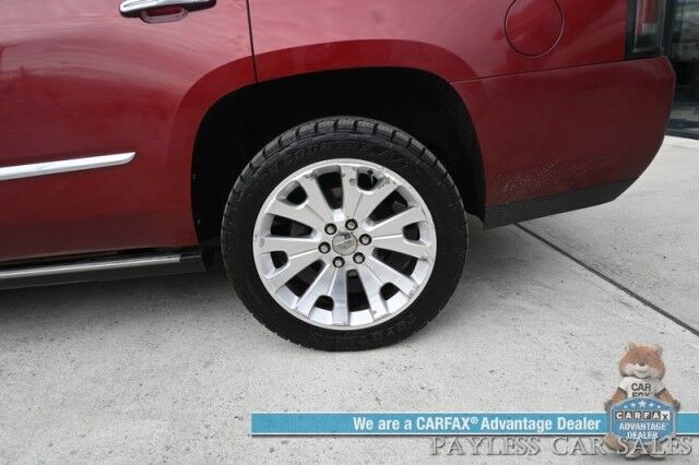 2016 Cadillac Escalade Premium / 4X4 / AutoStart / Heated & Cooled Leather Seats / Heated Steering Wheel / Bose Speakers / Sunroof / HUD / NAV / 360 Cam / Lane Departure & Blind Spot Alert / Rear Entertainment / 3rd Row / Seats 7 / Tow Pkg Anchorage AK