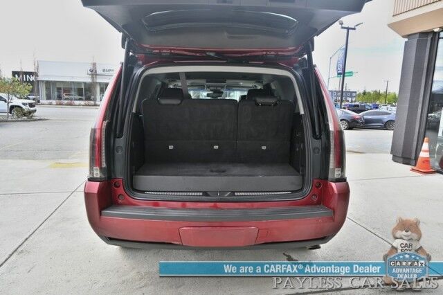 2016 Cadillac Escalade Premium / 4X4 / AutoStart / Heated & Cooled Leather Seats / Heated Steering Wheel / Bose Speakers / Sunroof / HUD / NAV / 360 Cam / Lane Departure & Blind Spot Alert / Rear Entertainment / 3rd Row / Seats 7 / Tow Pkg Anchorage AK