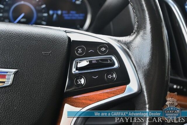 2016 Cadillac Escalade Premium / 4X4 / AutoStart / Heated & Cooled Leather Seats / Heated Steering Wheel / Bose Speakers / Sunroof / HUD / NAV / 360 Cam / Lane Departure & Blind Spot Alert / Rear Entertainment / 3rd Row / Seats 7 / Tow Pkg Anchorage AK