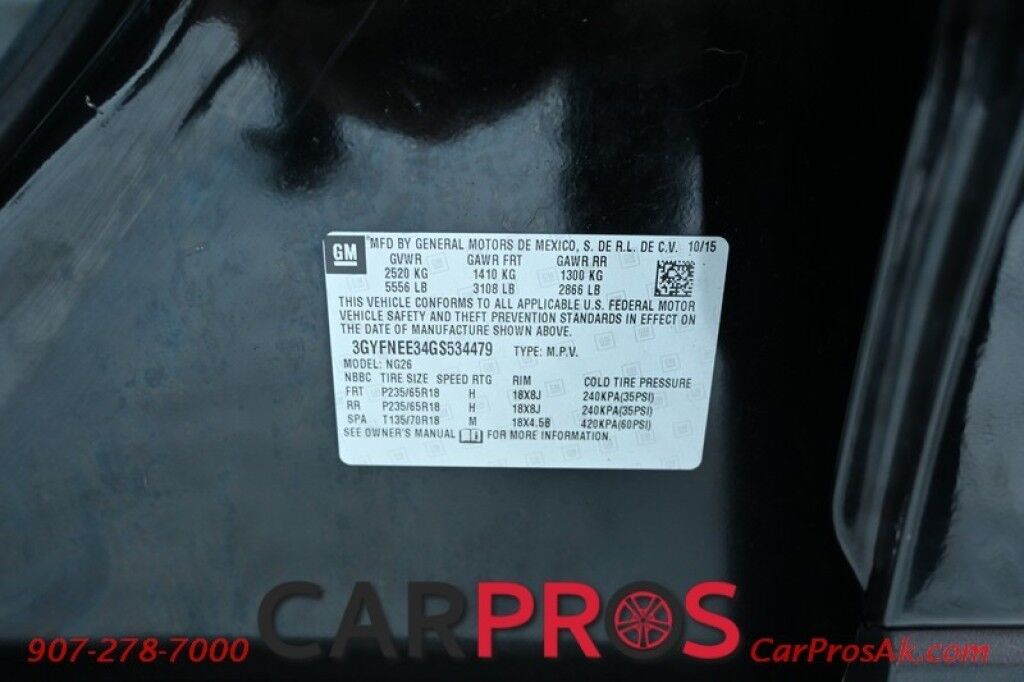 2016 Cadillac SRX Luxury Collection - AWD - Driver Awareness Package - Heated Leather Seats & Steering Wheel - Sunroof - NAV - Bose Speakers - Lane Departure & Blind Spot - Bluetooth - Backup Camera - Tow Package - Only 81K Miles Anchorage AK