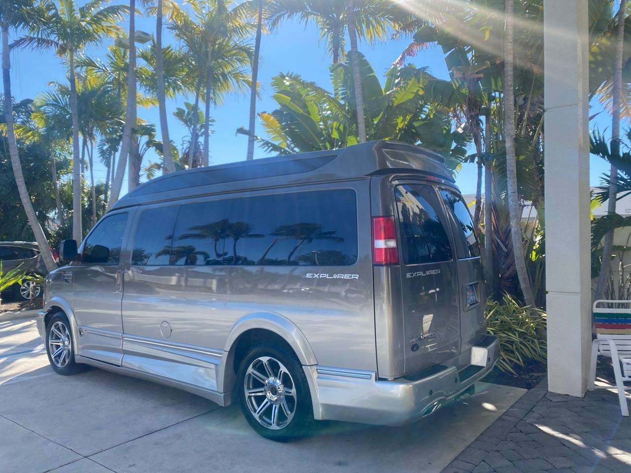 2016 Chevrolet 2500 EXPLORER HITOP CONVERSION VAN LOW MILES 33,268 Pompano Beach FL
