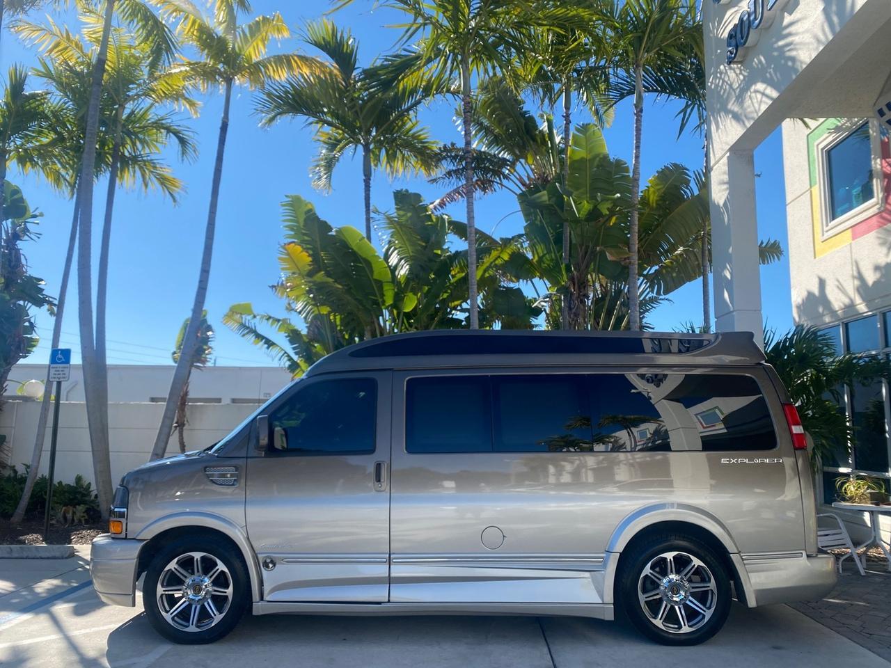 2016 Chevrolet 2500 EXPLORER HITOP CONVERSION VAN LOW MILES 33,268 Pompano Beach FL