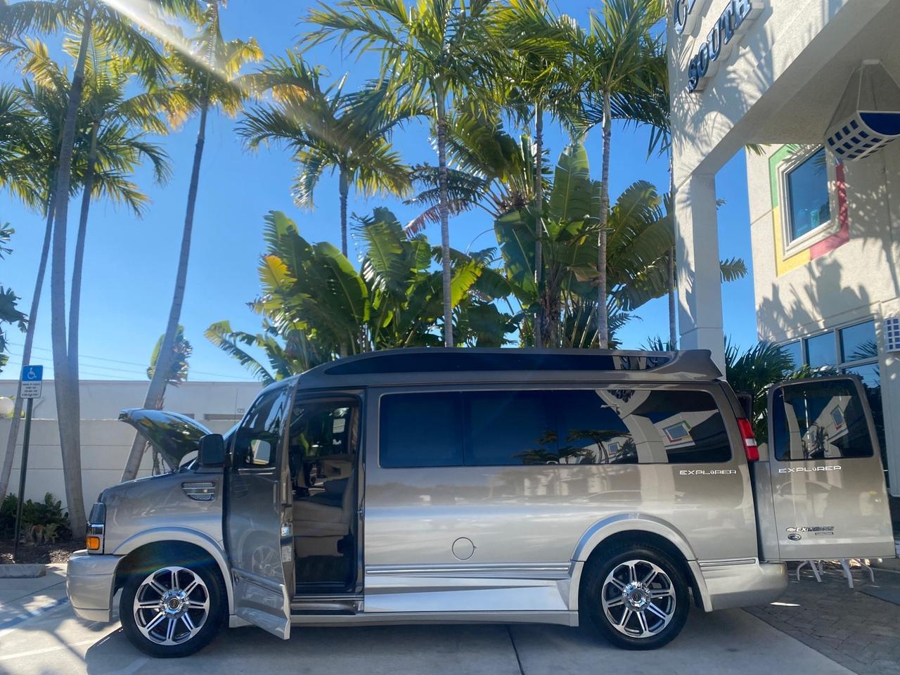 2016 Chevrolet 2500 EXPLORER HITOP CONVERSION VAN LOW MILES 33,268 Pompano Beach FL