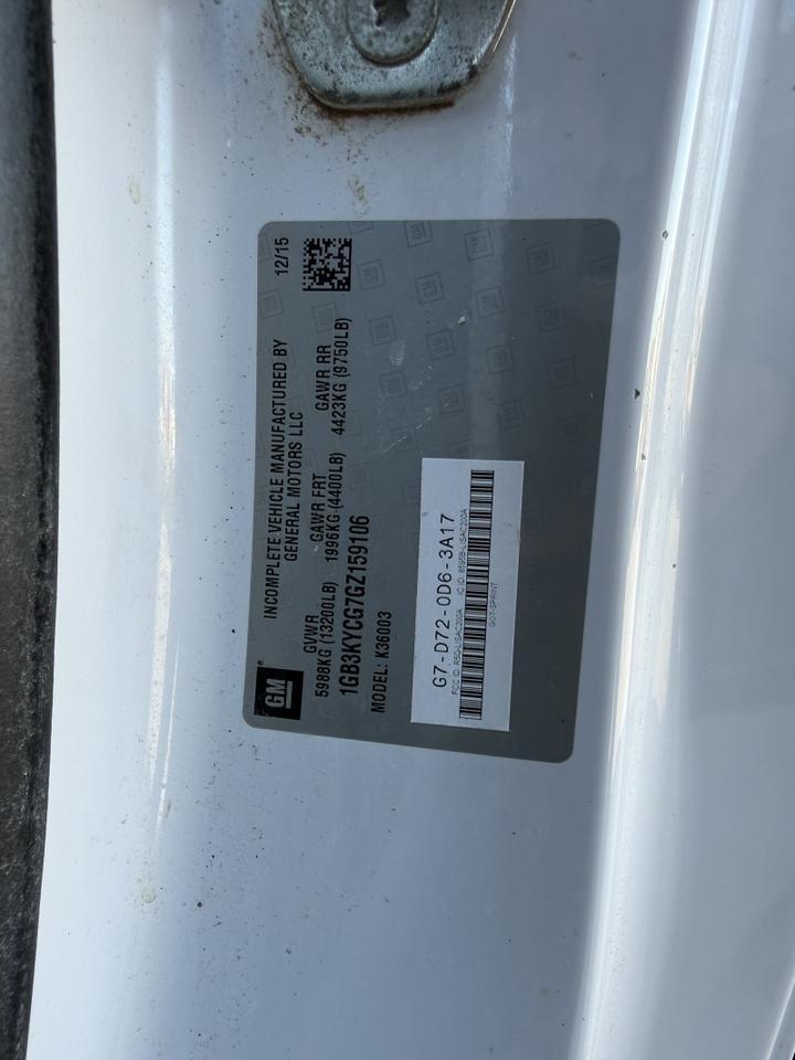 2016 Chevrolet 3500HD 4x4 Flatbed w/ Crane Work Truck Collinsville OK