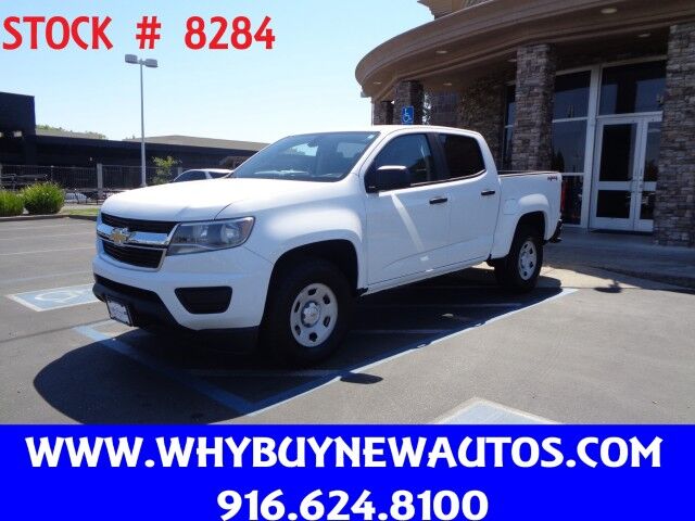 2016 Chevrolet Colorado ~ 4x4 ~ Crew Cab ~ Only 52K Miles! Rocklin CA