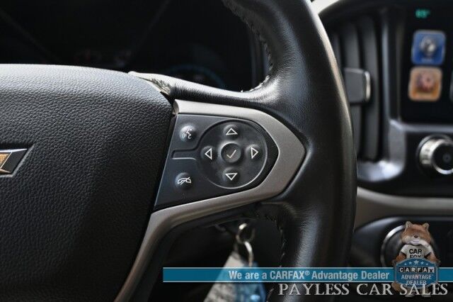 2016 Chevrolet Colorado / Z71 Off-Road Pkg / 4X4 / Power & Heated Cloth Seats / Bluetooth / Back Up Camera / Cruise Control / Tonneau Cover / Bed Liner / Running Boards / Tow Pkg Anchorage AK