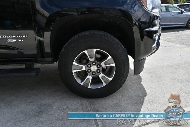 2016 Chevrolet Colorado / Z71 Off-Road Pkg / 4X4 / Power & Heated Cloth Seats / Bluetooth / Back Up Camera / Cruise Control / Tonneau Cover / Bed Liner / Running Boards / Tow Pkg Anchorage AK