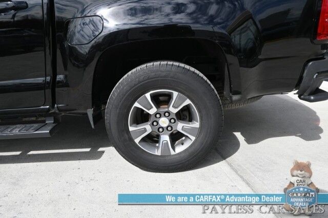 2016 Chevrolet Colorado / Z71 Off-Road Pkg / 4X4 / Power & Heated Cloth Seats / Bluetooth / Back Up Camera / Cruise Control / Tonneau Cover / Bed Liner / Running Boards / Tow Pkg Anchorage AK