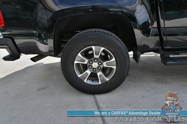 2016 Chevrolet Colorado / Z71 Off-Road Pkg / 4X4 / Power & Heated Cloth Seats / Bluetooth / Back Up Camera / Cruise Control / Tonneau Cover / Bed Liner / Running Boards / Tow Pkg Anchorage AK