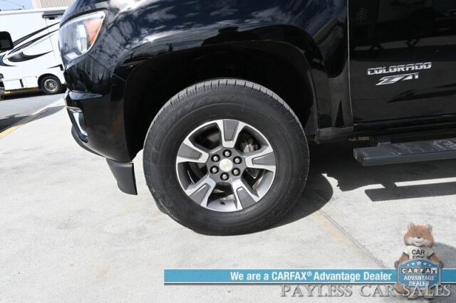 2016 Chevrolet Colorado / Z71 Off-Road Pkg / 4X4 / Power & Heated Cloth Seats / Bluetooth / Back Up Camera / Cruise Control / Tonneau Cover / Bed Liner / Running Boards / Tow Pkg Anchorage AK