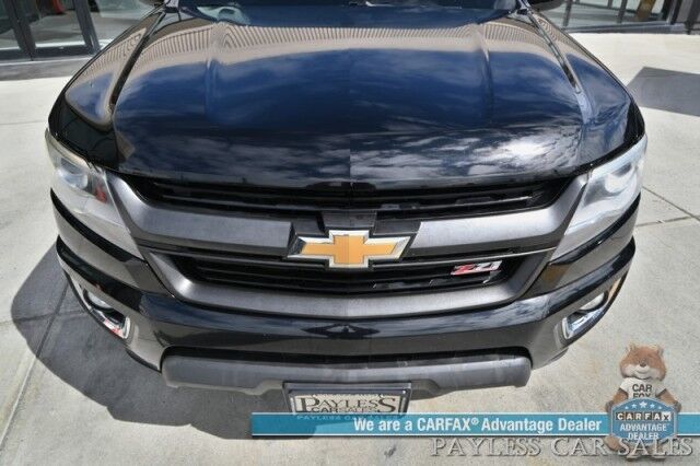 2016 Chevrolet Colorado / Z71 Off-Road Pkg / 4X4 / Power & Heated Cloth Seats / Bluetooth / Back Up Camera / Cruise Control / Tonneau Cover / Bed Liner / Running Boards / Tow Pkg Anchorage AK