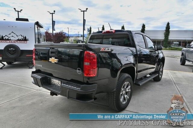 2016 Chevrolet Colorado / Z71 Off-Road Pkg / 4X4 / Power & Heated Cloth Seats / Bluetooth / Back Up Camera / Cruise Control / Tonneau Cover / Bed Liner / Running Boards / Tow Pkg Anchorage AK