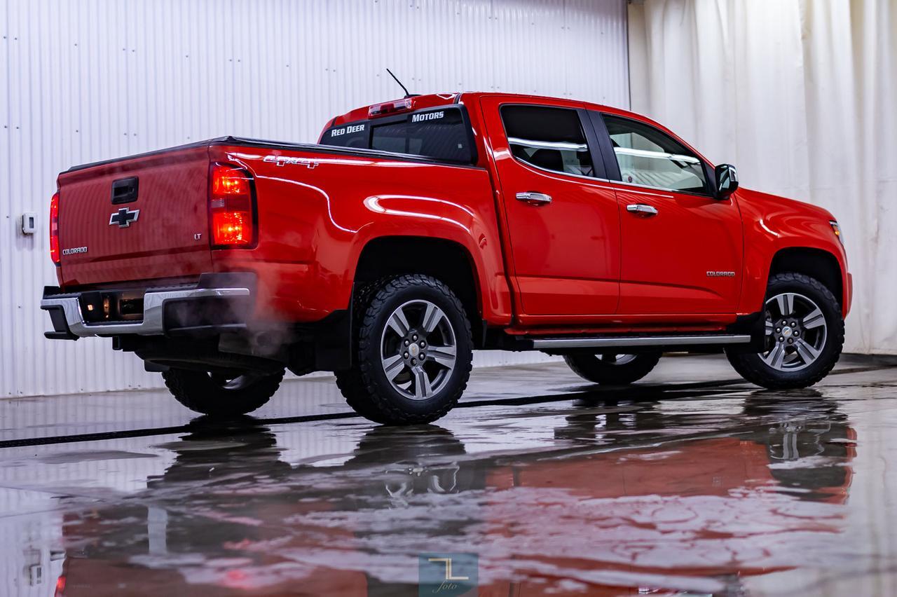 2016 Chevrolet Colorado 4x4 Crew Cab LT Leather Nav BCam Red Deer AB