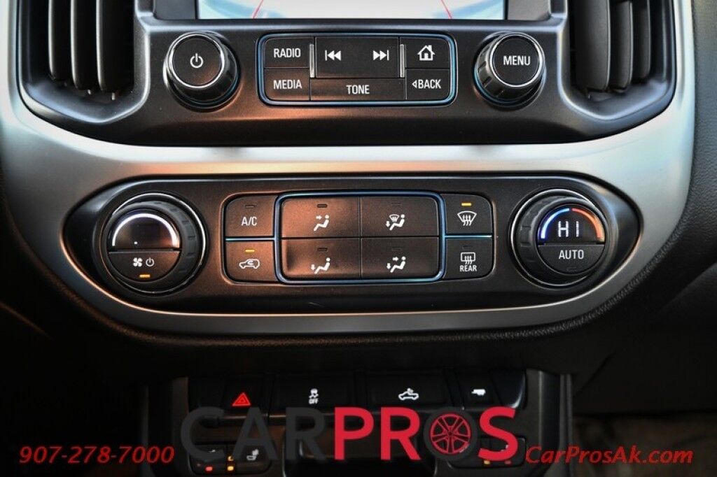 2016 Chevrolet Colorado LT - 4X4 - 3.6L V6 - Crew Cab - Front Leather Heated Seats - Fog Lights - Block Heater - Remote Start - Keyless Entry - Bluetooth - Automatic Climate Control - 1 Owner Anchorage AK