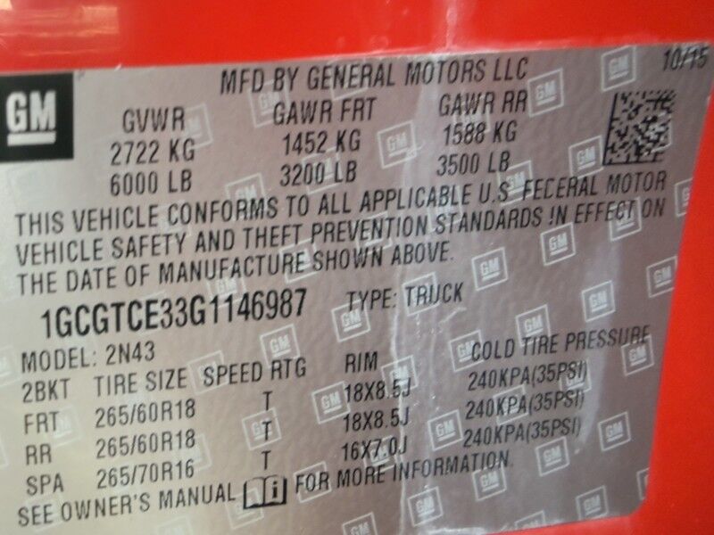 2016 Chevrolet Colorado LT Crew Cab 4WD Arlington VA