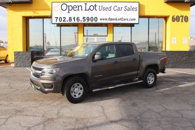 2016 Chevrolet Colorado Work Truck Crew Cab 4WD Short Box