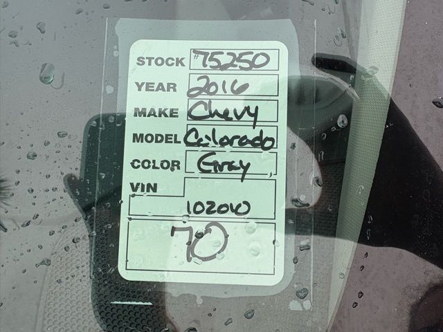 2016 Chevrolet Colorado Work Truck Jacksonville FL