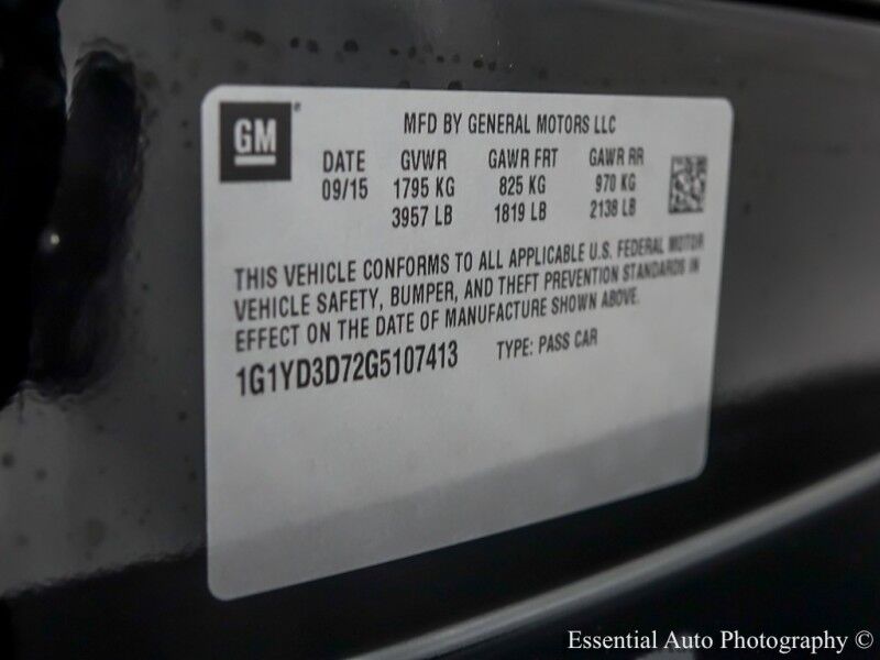 2016 Chevrolet Corvette 2LT Willowbrook IL