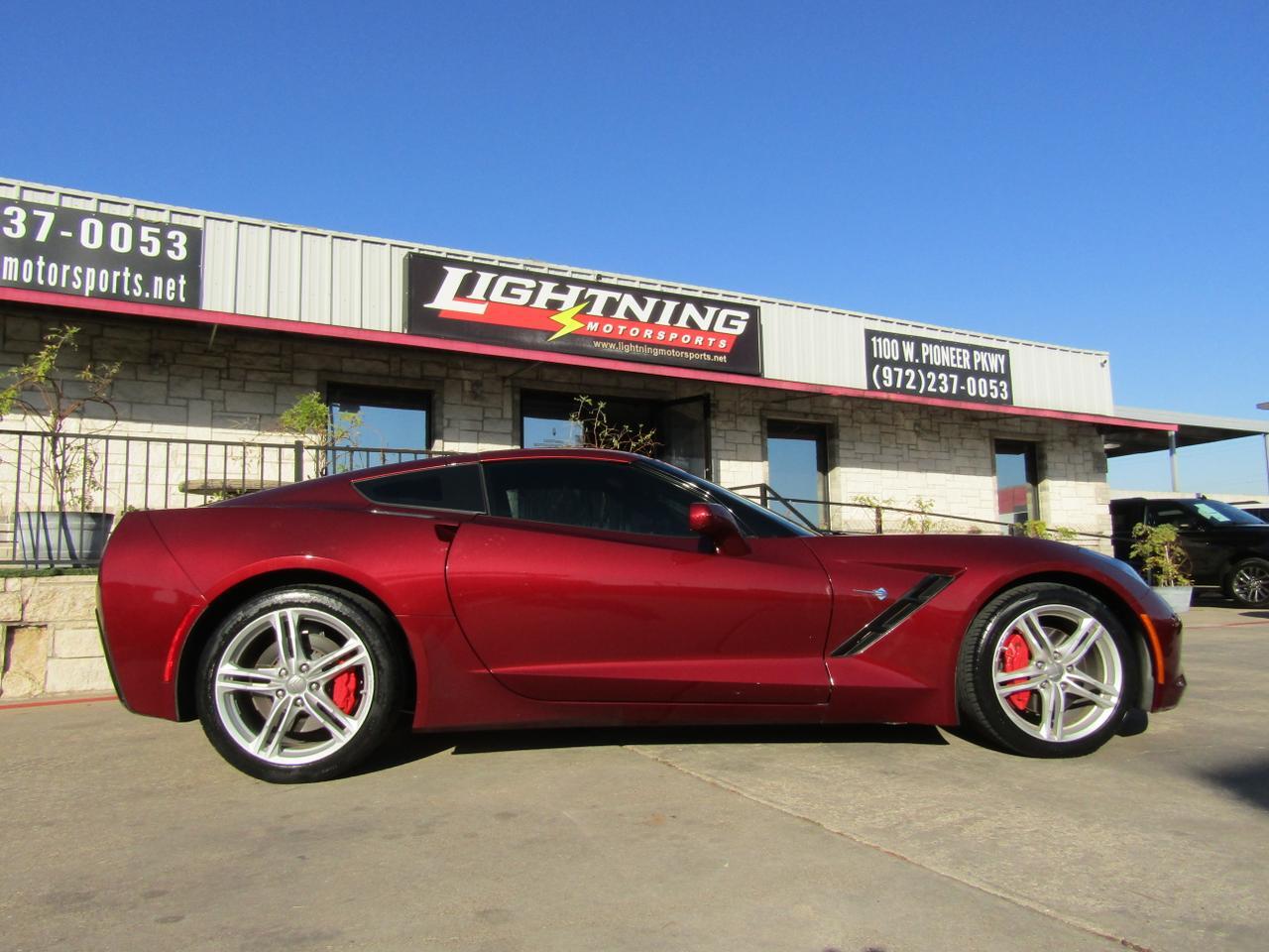 2016 Chevrolet Corvette 2dr Stingray Cpe w/3LT Grand Prairie TX