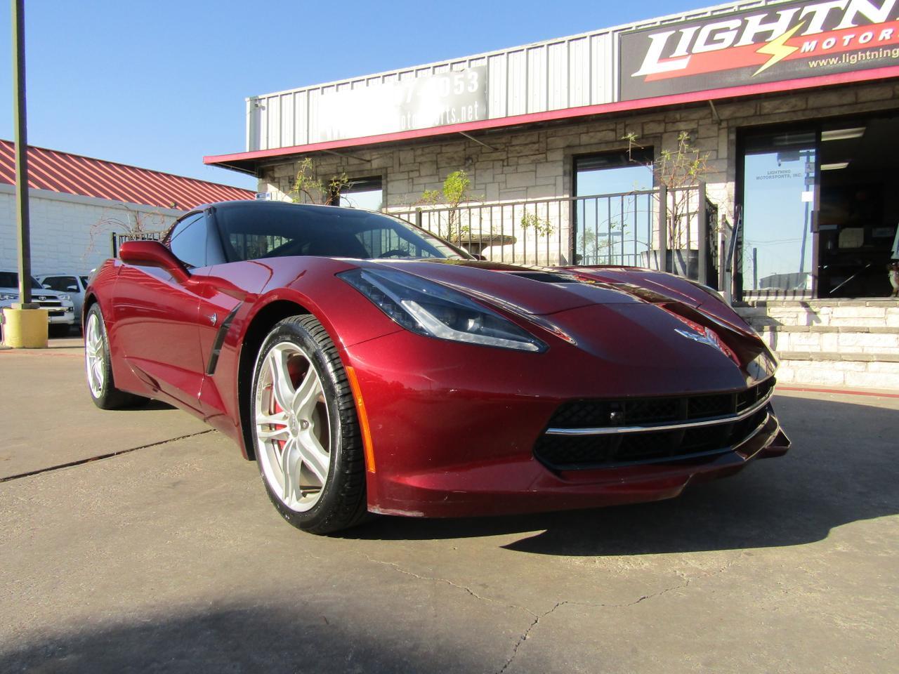 2016 Chevrolet Corvette 2dr Stingray Cpe w/3LT Grand Prairie TX