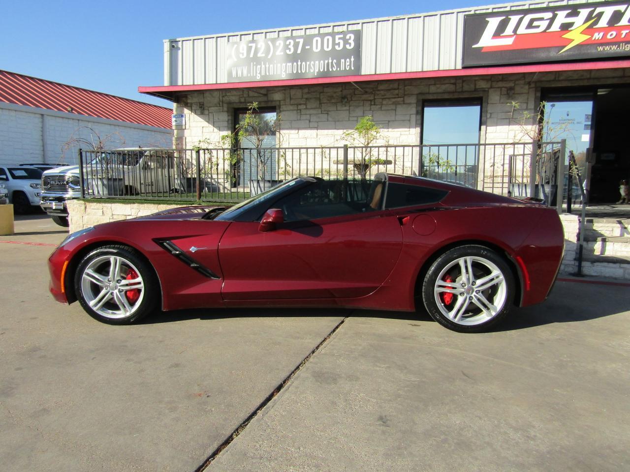 2016 Chevrolet Corvette 2dr Stingray Cpe w/3LT Grand Prairie TX