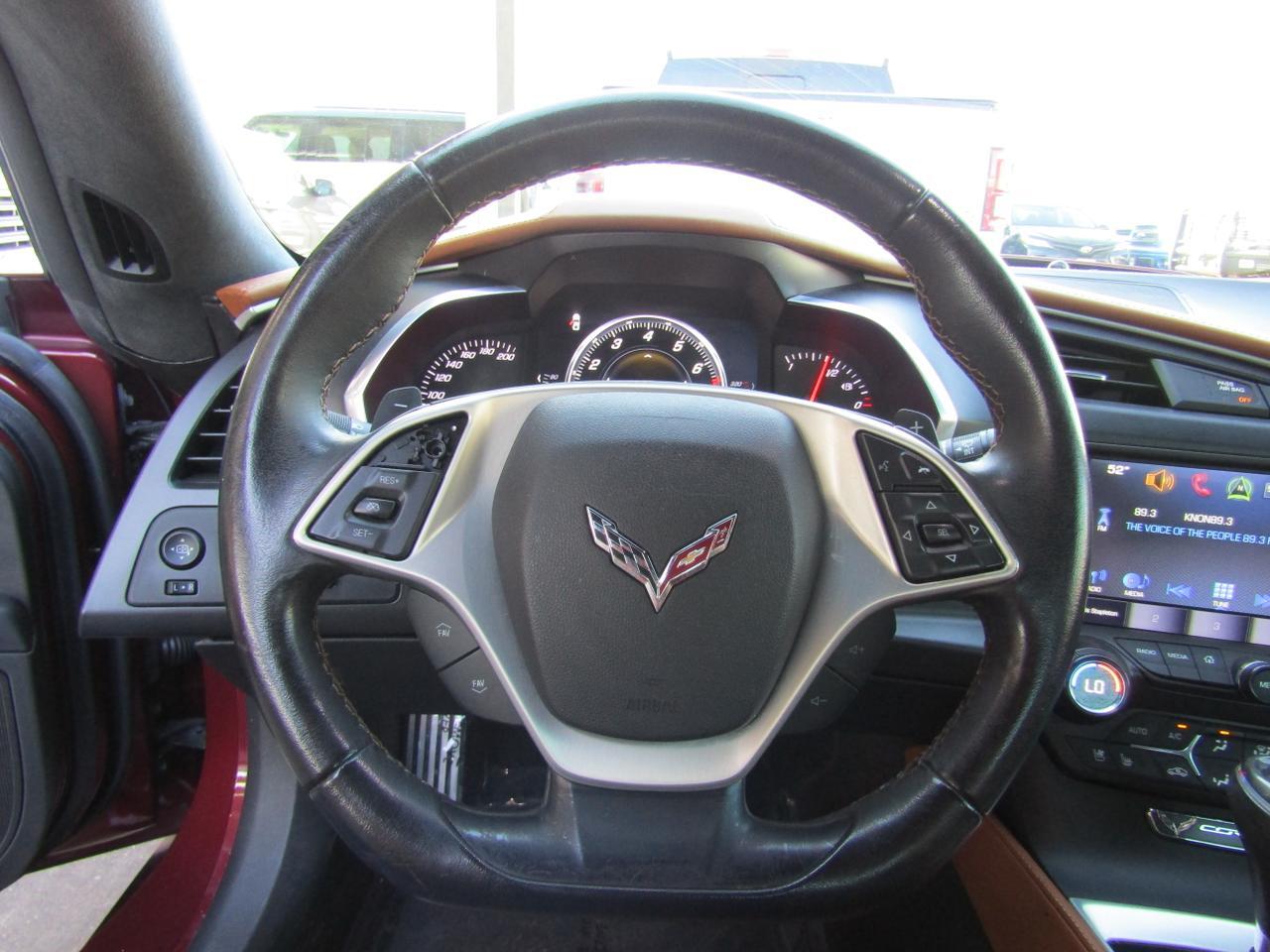 2016 Chevrolet Corvette 2dr Stingray Cpe w/3LT Grand Prairie TX
