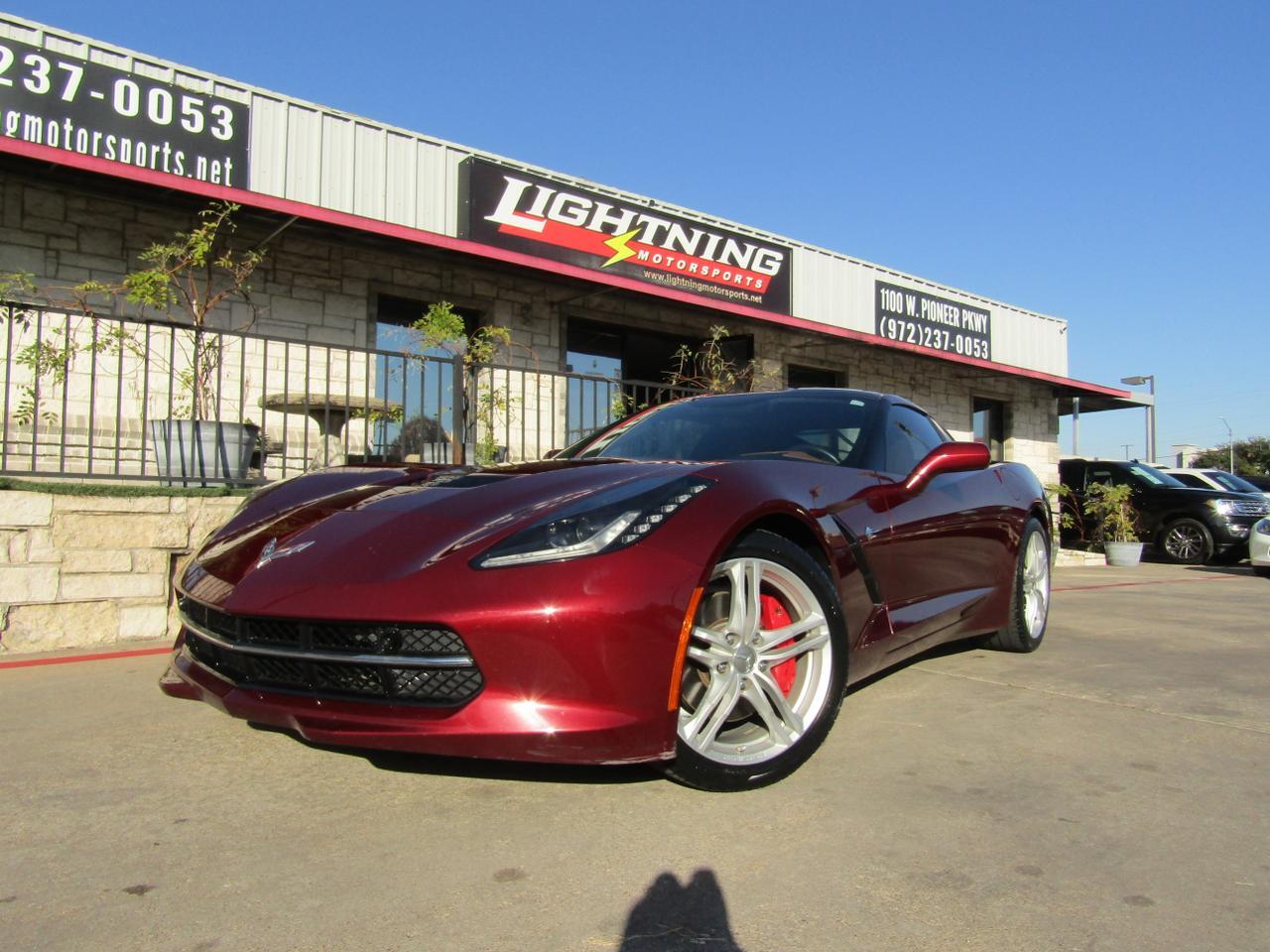 2016 Chevrolet Corvette 2dr Stingray Cpe w/3LT