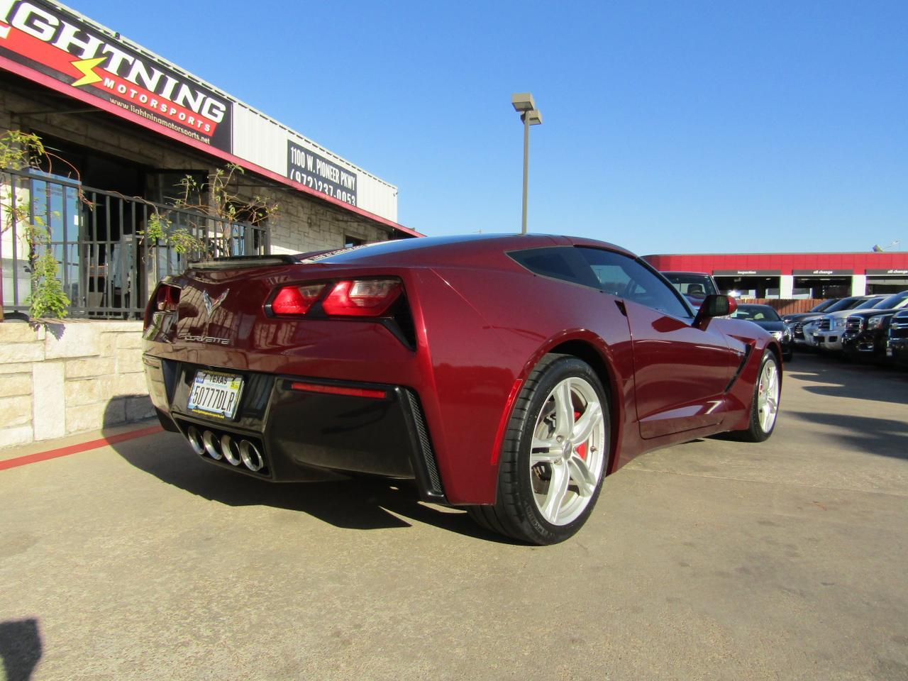 2016 Chevrolet Corvette 2dr Stingray Cpe w/3LT Grand Prairie TX