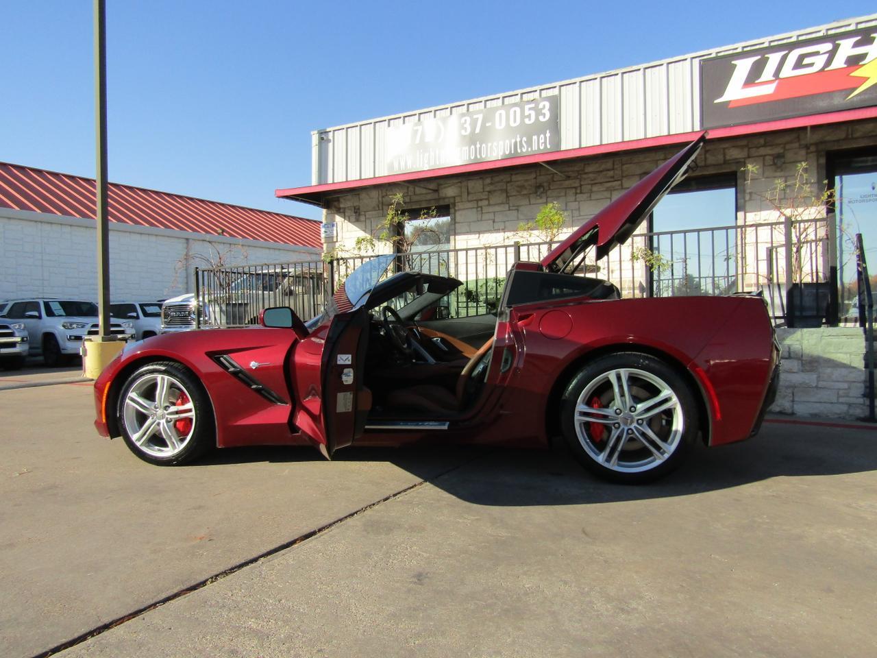 2016 Chevrolet Corvette 2dr Stingray Cpe w/3LT Grand Prairie TX