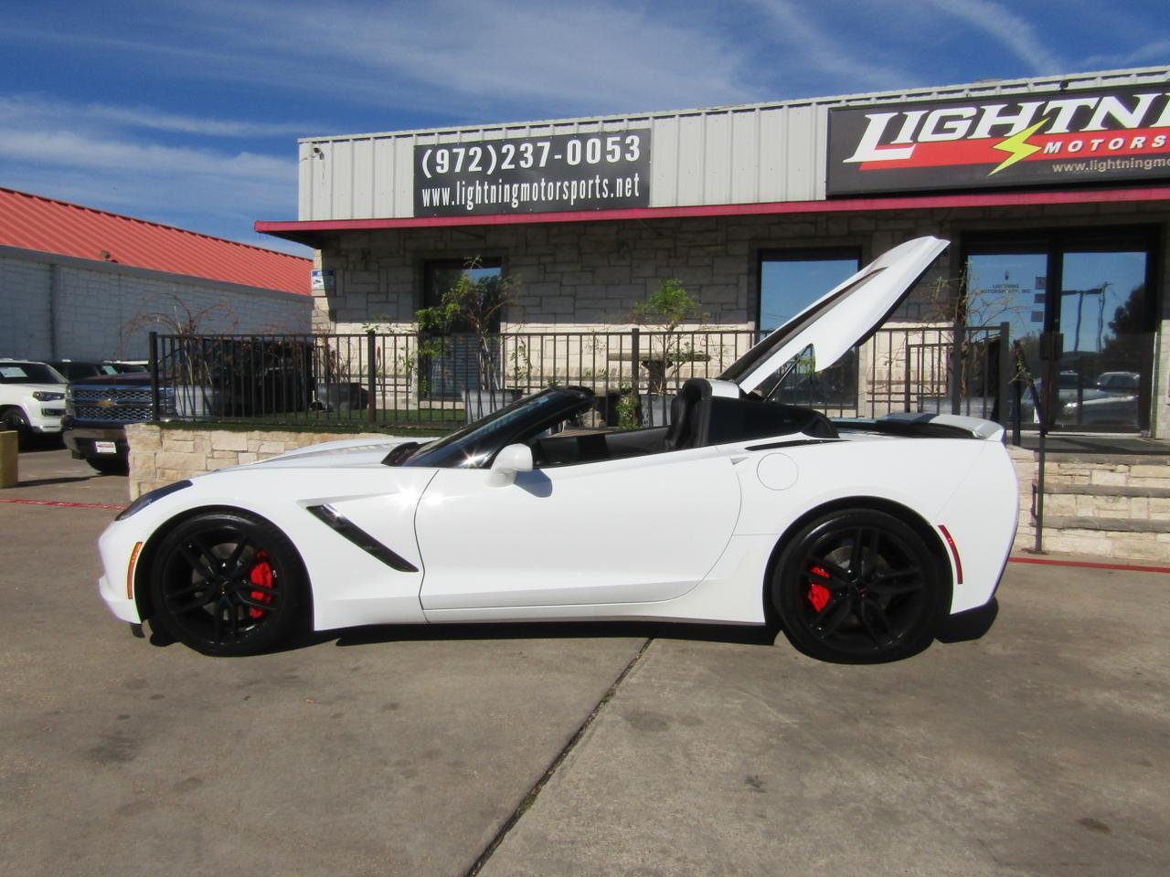 2016 Chevrolet Corvette 2dr Stingray Z51 Cpe w/3LT Grand Prairie TX