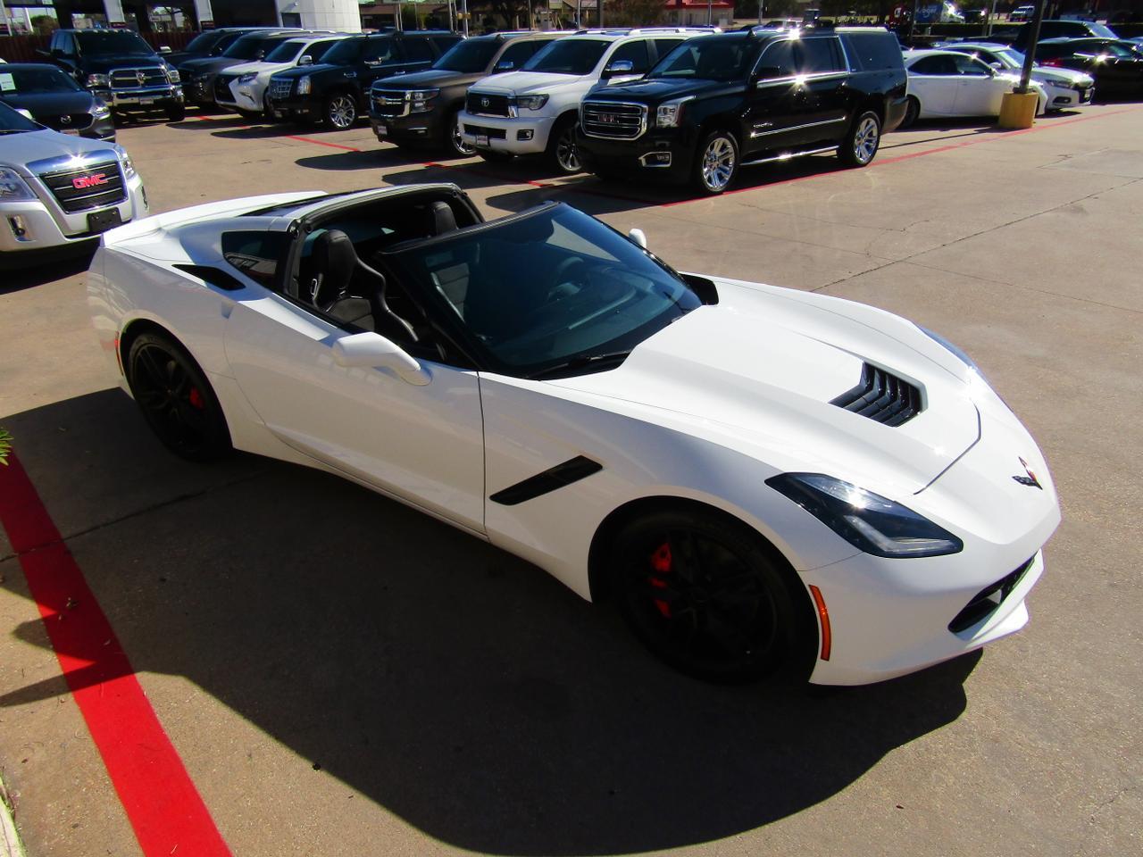 2016 Chevrolet Corvette 2dr Stingray Z51 Cpe w/3LT Grand Prairie TX