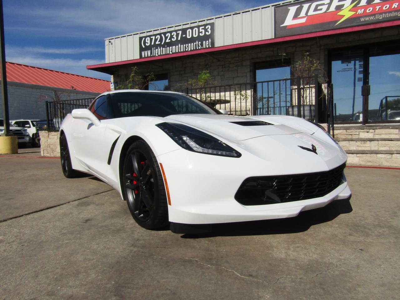 2016 Chevrolet Corvette 2dr Stingray Z51 Cpe w/3LT Grand Prairie TX