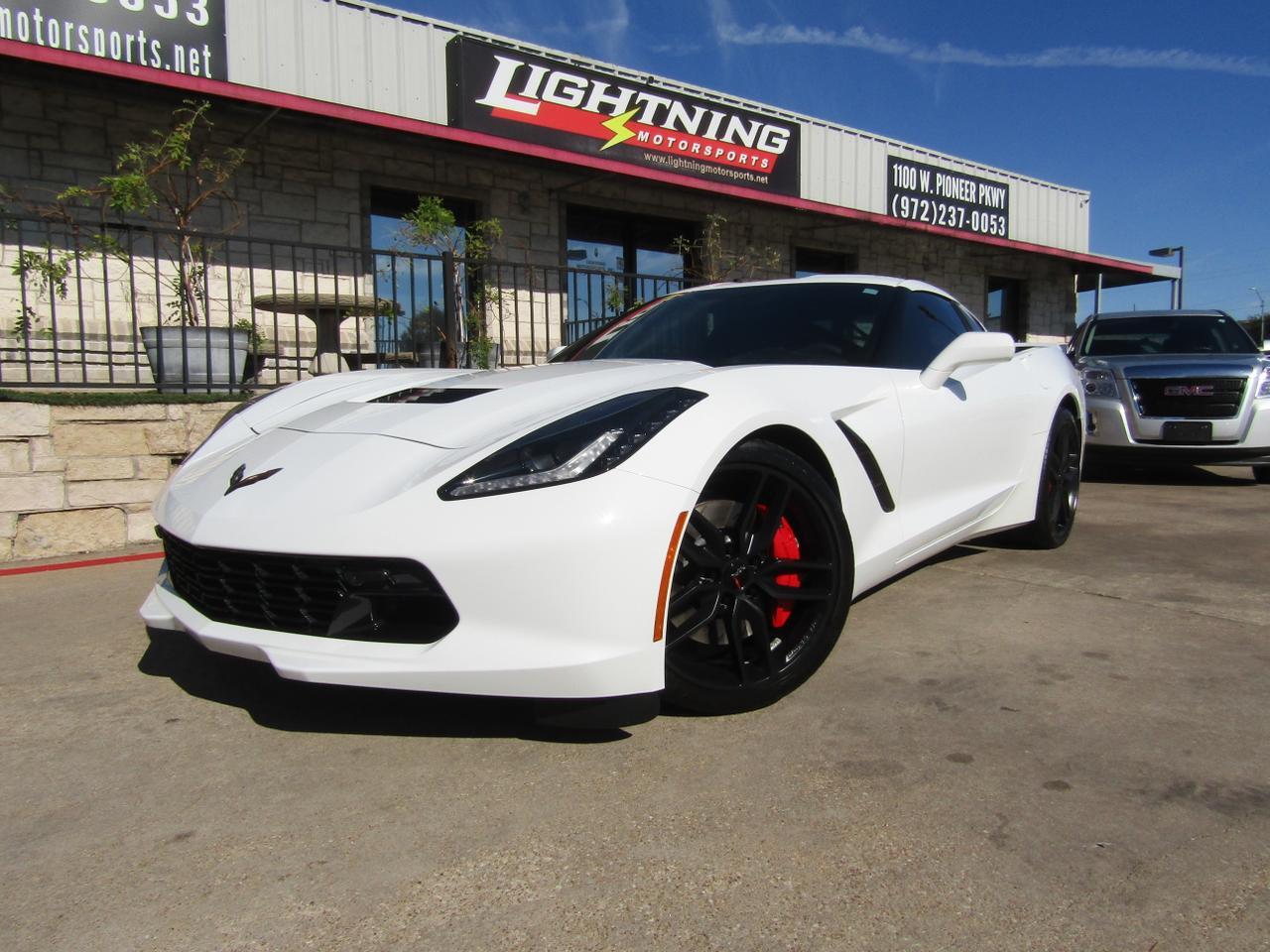 2016 Chevrolet Corvette 2dr Stingray Z51 Cpe w/3LT