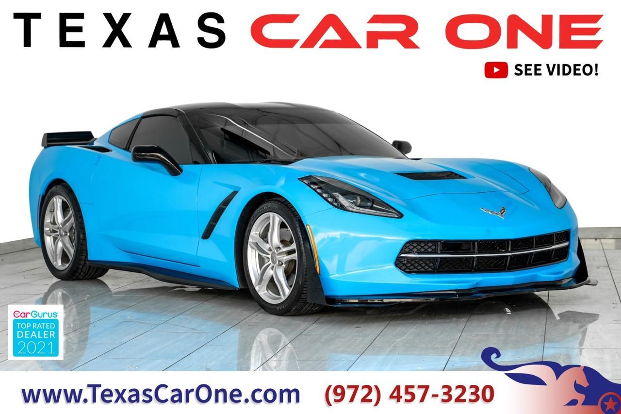 2016 Chevrolet Corvette STINGRAY LT AUTOMATIC LEATHER SEATS REAR CAMERA KEYLESS START PA