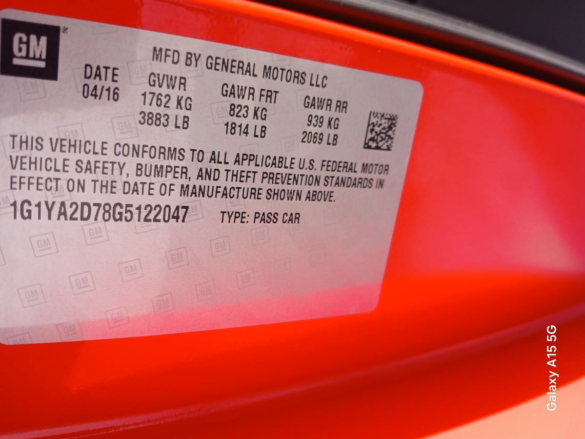 2016 Chevrolet Corvette Stingray Coupe 2D Maitland FL