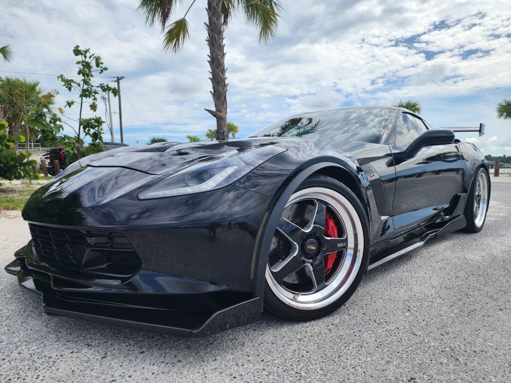 2016 Chevrolet Corvette Z06 2LZ~WELDS RACING WHEELS~BORLA EXHAUST~ZR1 STYLE HOOD AND SPOILER~ONLINE FINANCE AND SHIPPING AVAILABLE!!! Sarasota FL