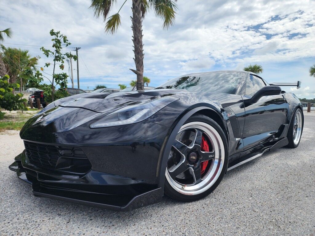 2016 Chevrolet Corvette Z06 2LZ~WELDS RACING WHEELS~BORLA EXHAUST~ZR1 STYLE HOOD AND SPOILER~ONLINE FINANCE AND SHIPPING AVAILABLE!!! Sarasota FL