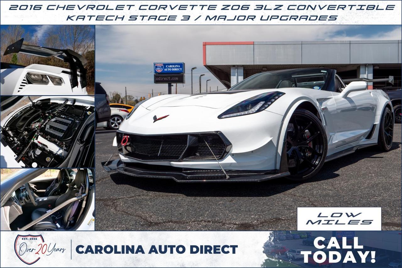 2016 Chevrolet Corvette Z06 3LZ Convertible / Katech Stage 3 / MAJOR UPGRADES!