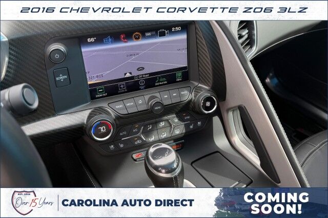 2016 Chevrolet Corvette Z06 3LZ / Ground Effects PKG / Coming Soon! High Point NC