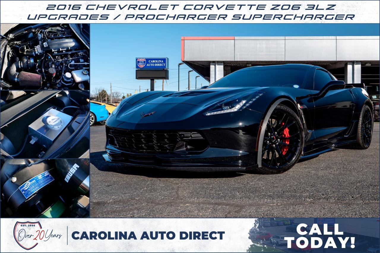 2016 Chevrolet Corvette Z06 3LZ / UPGRADES / PROCHARGER SUPERCHARGER!