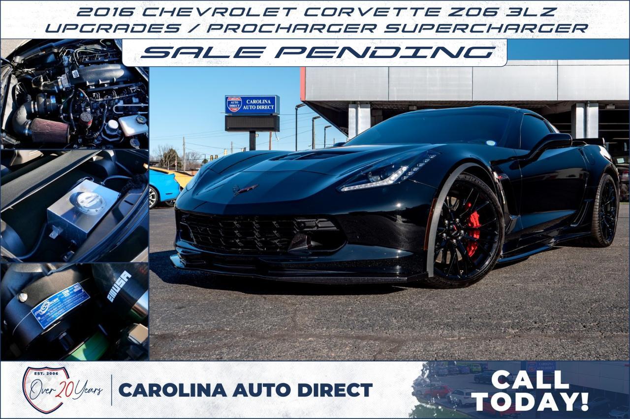2016 Chevrolet Corvette Z06 3LZ / UPGRADES / PROCHARGER SUPERCHARGER!