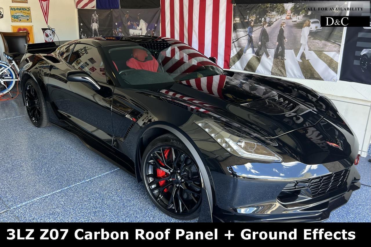 2016 Chevrolet Corvette Z06 3LZ Z07 Carbon Roof Panel + Ground Effects Portland OR