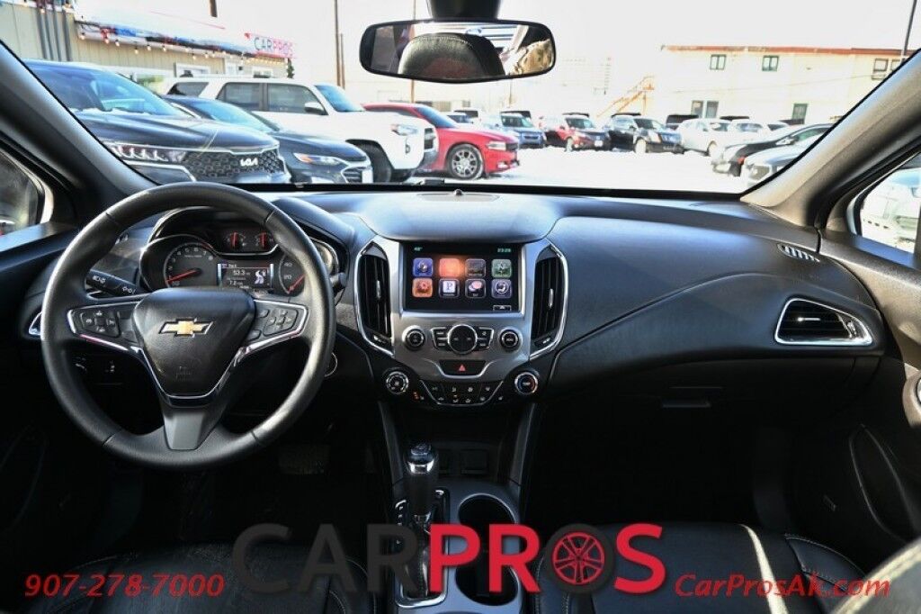 2016 Chevrolet Cruze LT - Automatic - RS Pkg - Convenience Pkg - Technology Pkg - Power & Heated Leather Seats - Sunroof - Auto Start - Push to Start - Bluetooth - Backup Camera - Bose Speakers - Aluminum Wheels - Low Miles Anchorage AK