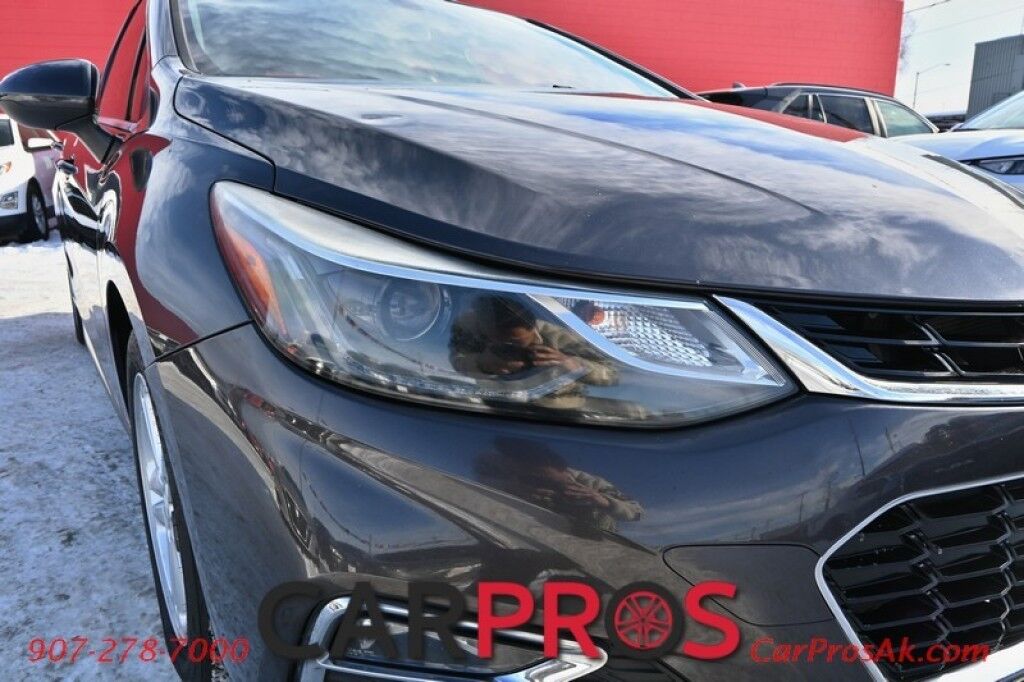 2016 Chevrolet Cruze LT - Automatic - RS Pkg - Convenience Pkg - Technology Pkg - Power & Heated Leather Seats - Sunroof - Auto Start - Push to Start - Bluetooth - Backup Camera - Bose Speakers - Aluminum Wheels - Low Miles Anchorage AK