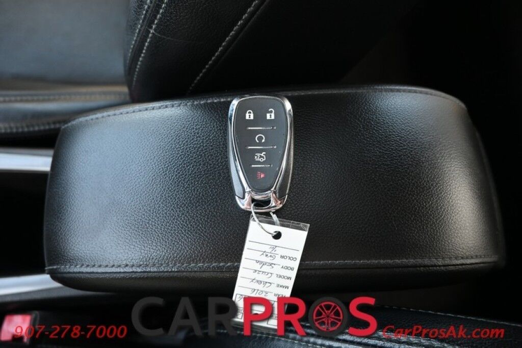 2016 Chevrolet Cruze LT - Front Heated Leather Seats - Auto Start - Push to Start - Touch Screen Display - Bluetooth - Navigation - Backup Camera - Bose Speakers - Cruise Control - Sunroof Anchorage AK