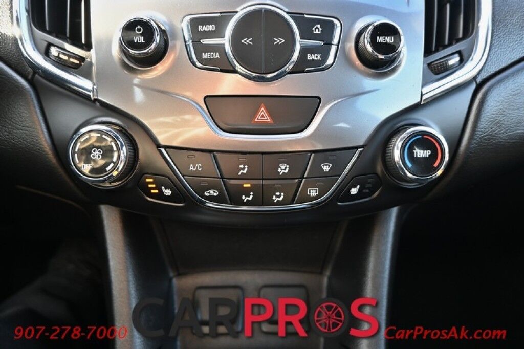 2016 Chevrolet Cruze LT - Front Heated Leather Seats - Auto Start - Push to Start - Touch Screen Display - Bluetooth - Navigation - Backup Camera - Bose Speakers - Cruise Control - Sunroof Anchorage AK