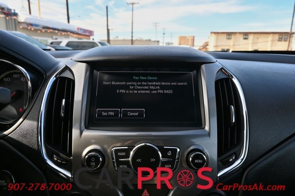 2016 Chevrolet Cruze LT - Front Heated Leather Seats - Auto Start - Push to Start - Touch Screen Display - Bluetooth - Navigation - Backup Camera - Bose Speakers - Cruise Control - Sunroof Anchorage AK