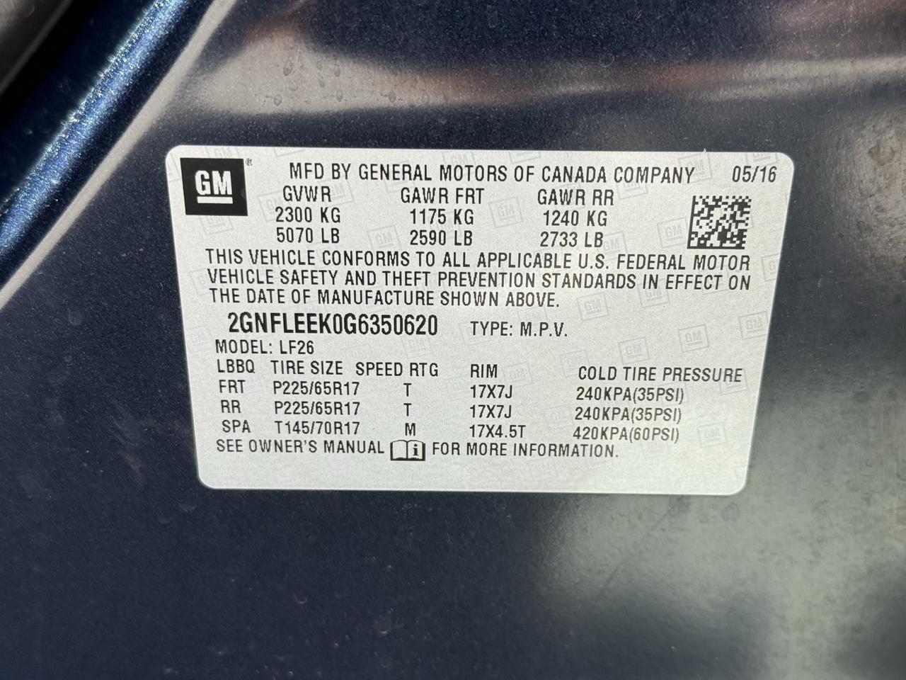 2016 Chevrolet Equinox LS Crestwood KY